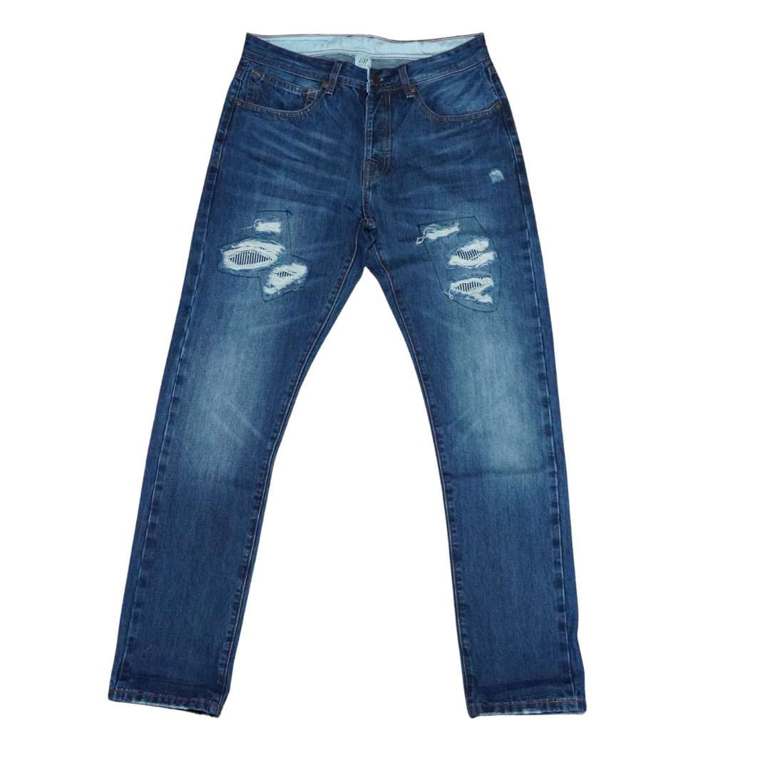 'Tom Antique' Athletic Selvedge Jeans