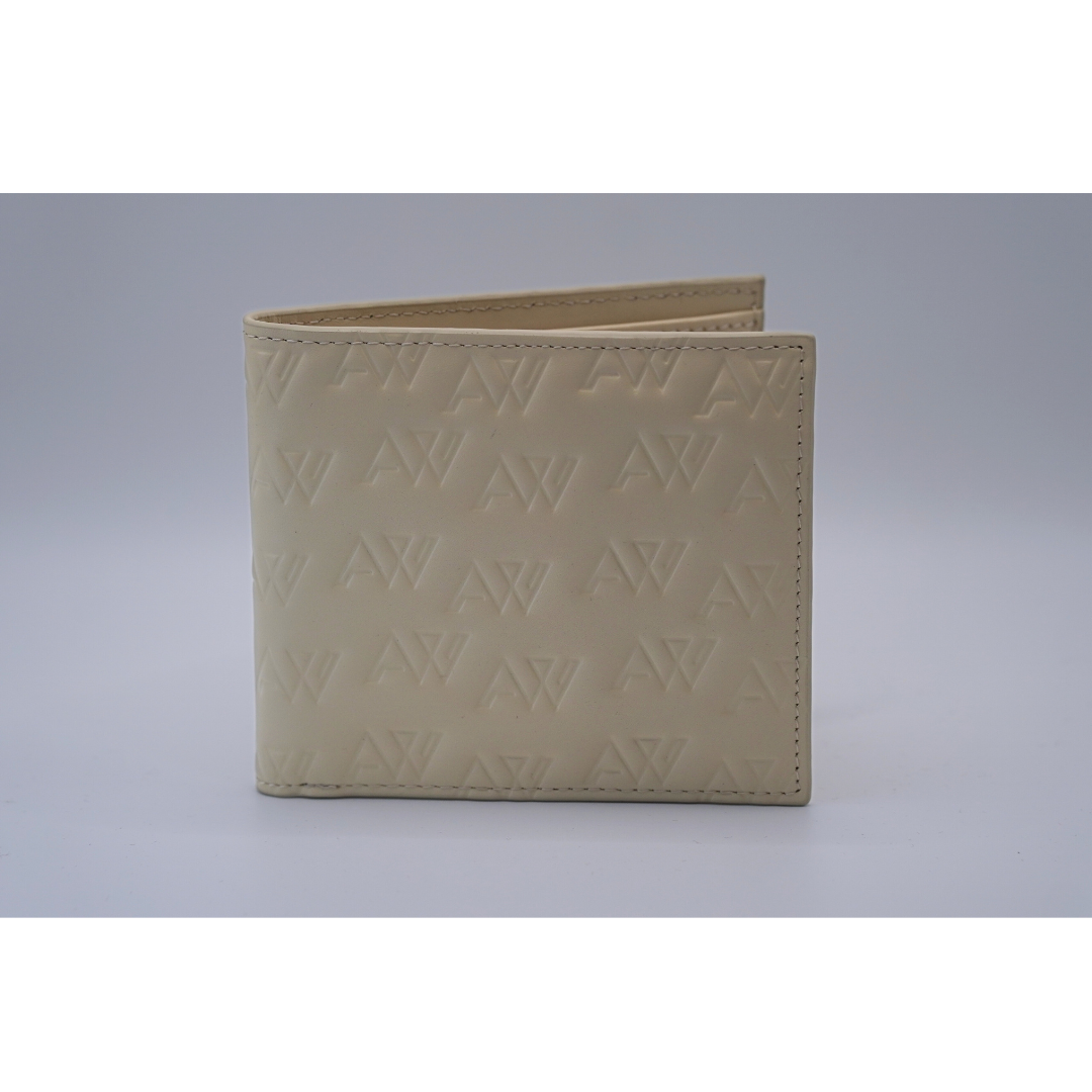 AW Imprint Bi-fold Wallet in Sand