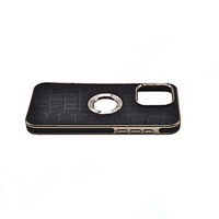 AW MagSafe Croc Leather Case for Iphone 15 Pro/Max