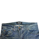 D.K.SHIN 'Beverly Hills' Stretch Selvedge Moto Jeans Coin pocket embellish-All Weather Selvedge