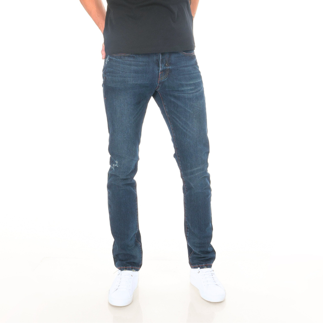'Tom Ripe' Athletic Selvedge Jeans