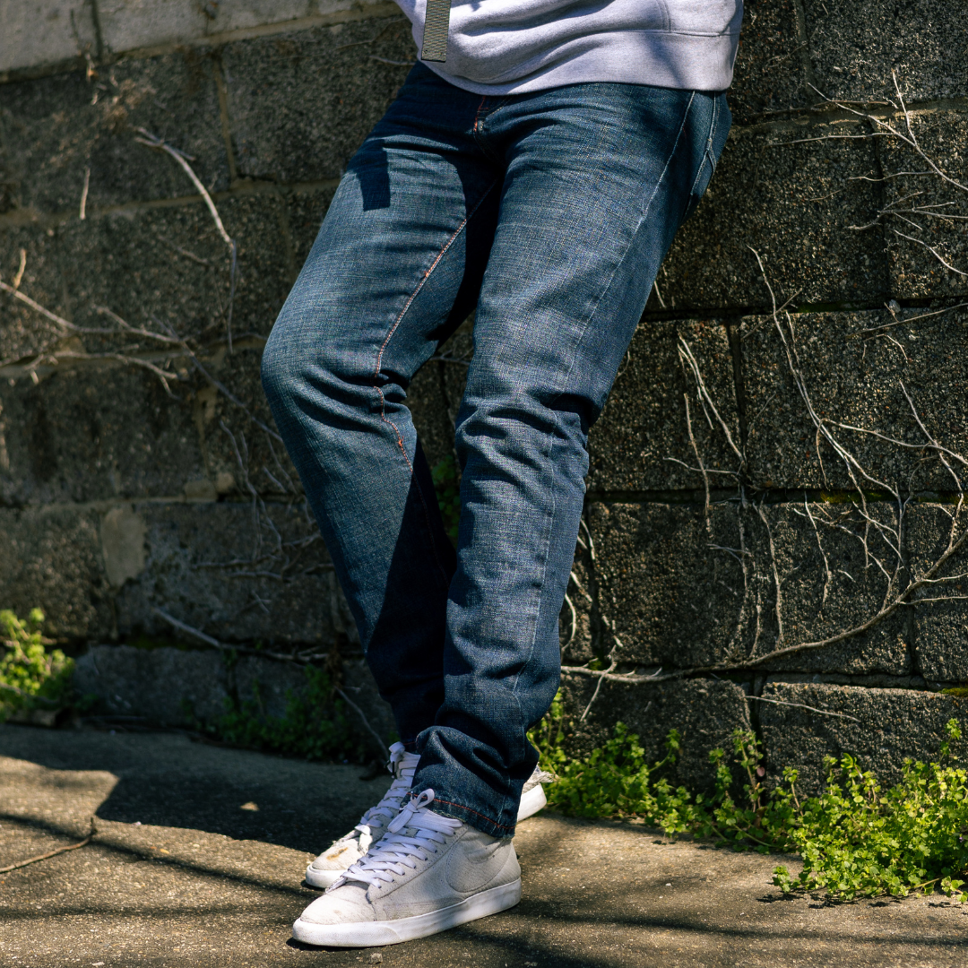 'George Ripe' Athletic Selvedge Jeans