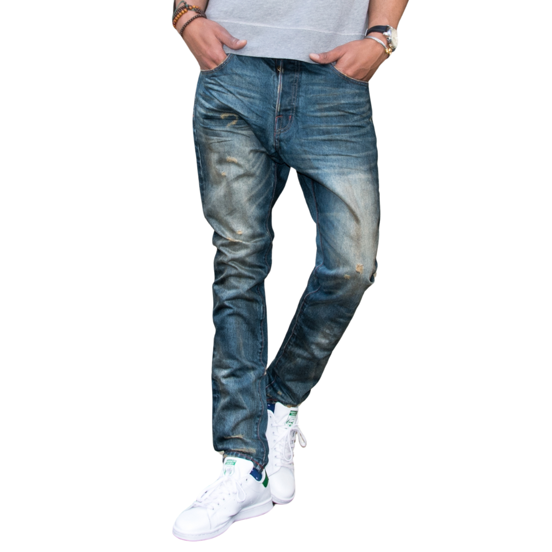'Brad Antique' Athletic Selvedge Jeans